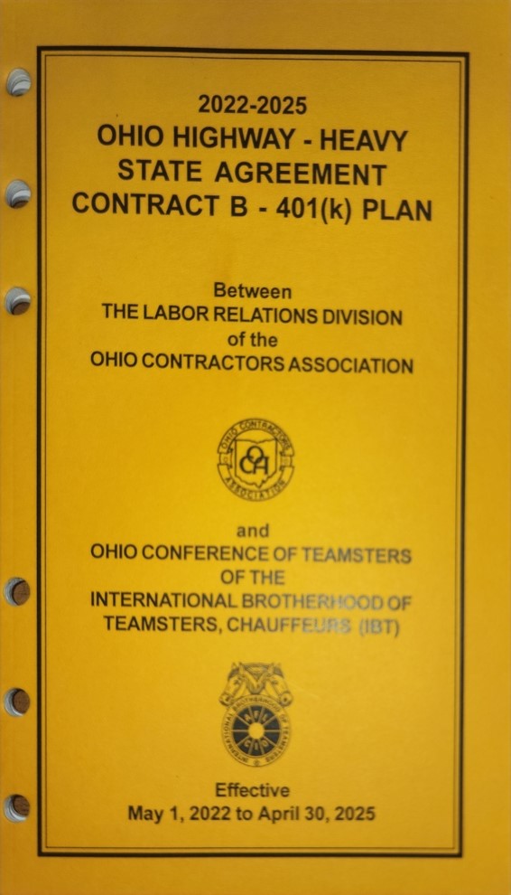 #2206 OCA / Teamsters Ohio Heavy Highway Agreement B